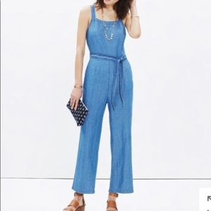 Madewell Muralist Chambray Jumpsuit